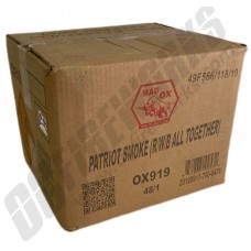 Wholesale Fireworks Patriot Smoke Case 48/1 (Low Cost Shipping)